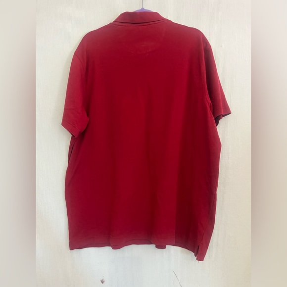 Tasso Elba Deep Red Polo Shirt - Picture 4 of 7